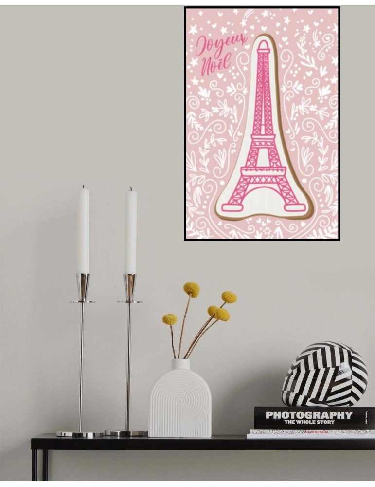 Affisch - Eiffel Tower Iced Gingerbread Cookie Pelcasa