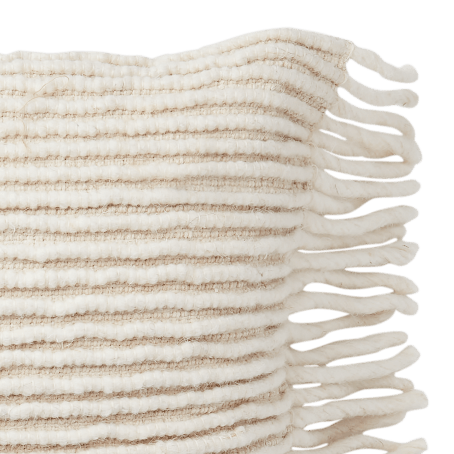 Rektangulärt VENDELA kuddfodral 40x60 cm i ljus färg