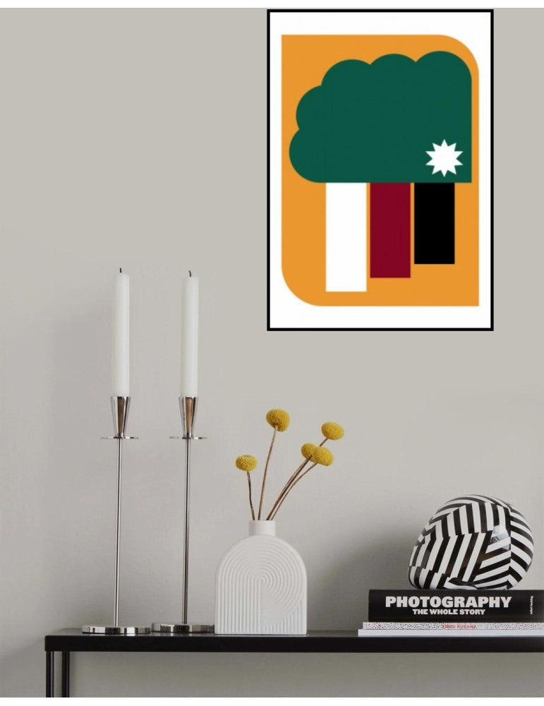 Affisch - Every Cloud Mustard Pelcasa