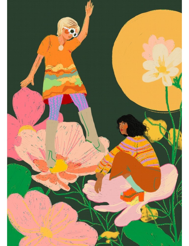 Affisch - Floral Home Pelcasa 21x30