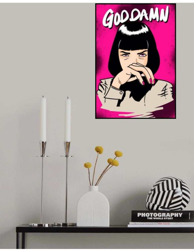 Affisch - Goddamn! Pelcasa