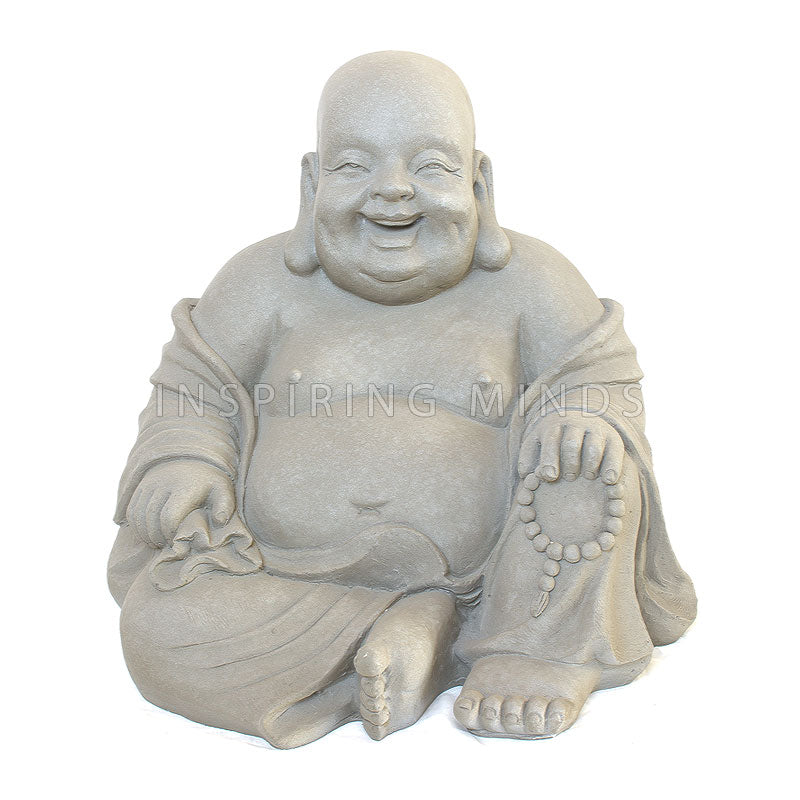 Sittande Lycklig Buddha 40cm - Staty Boeddha Beelden