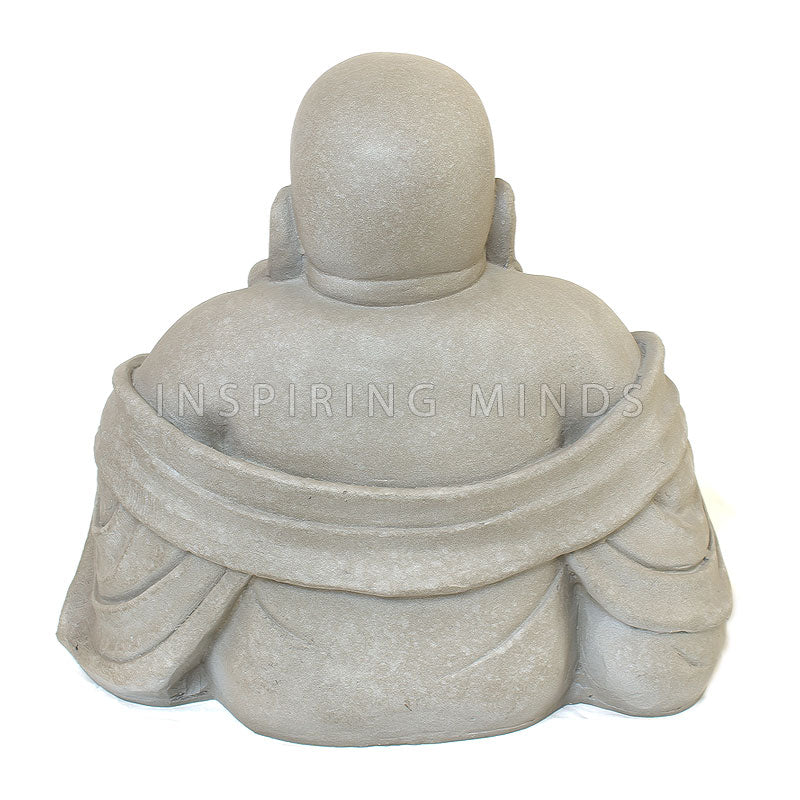 Sittande Lycklig Buddha 40cm - Staty Boeddha Beelden