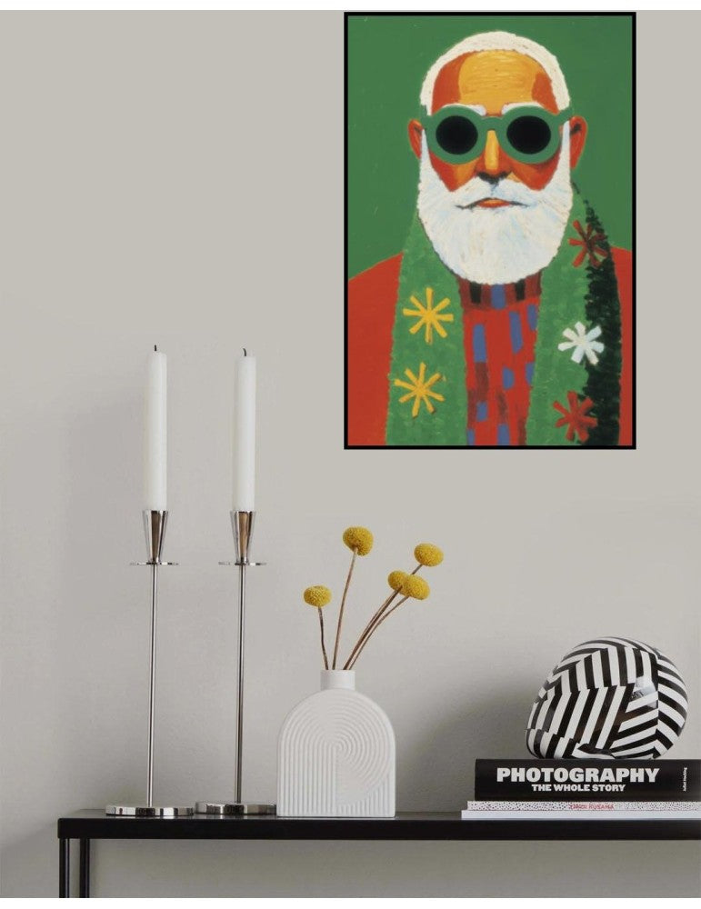 Affisch - Holiday Santa Pelcasa