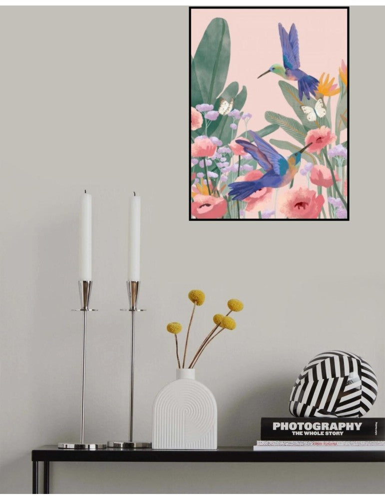 Affisch - Hummingbirds Pelcasa