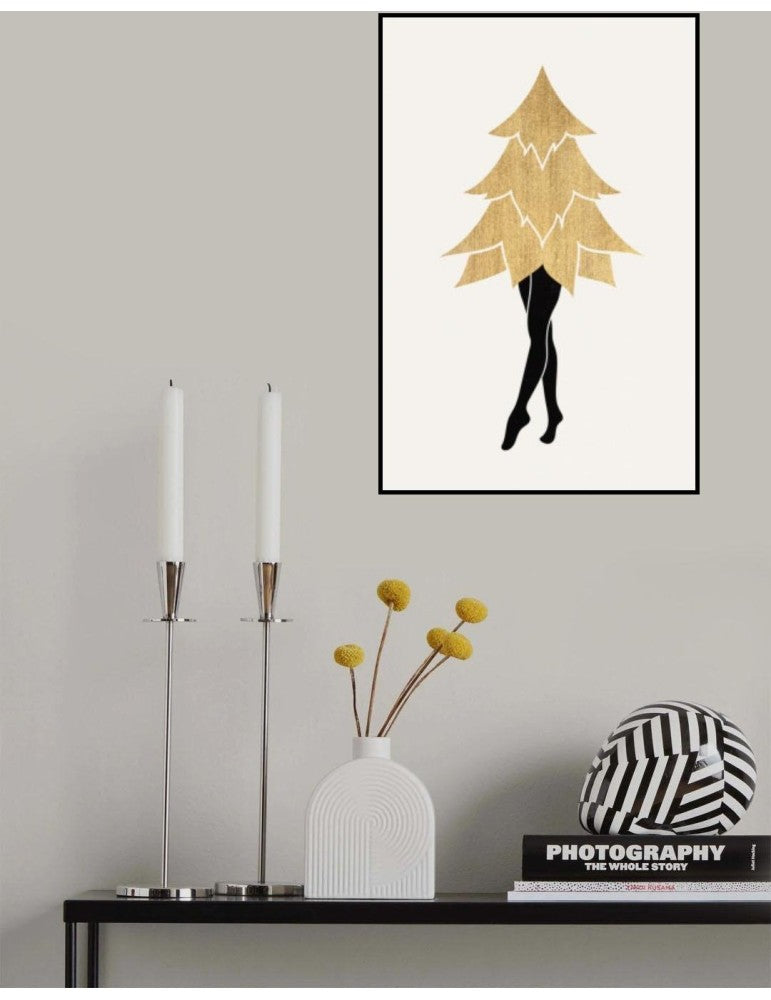 Affisch - Lady Gaga At Christmas (Vers.1) Pelcasa 21x30 cm