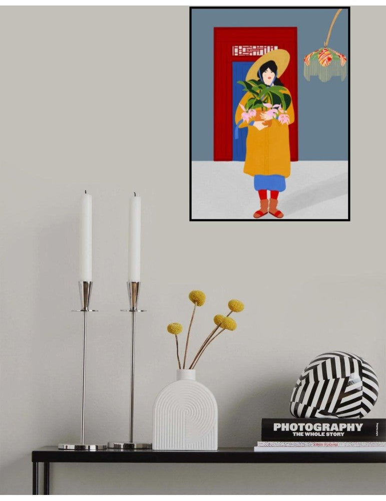 Affisch - Las Flores Pelcasa 21x30