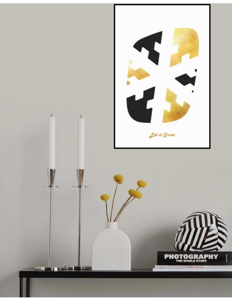 Affisch - Let It Snow Pelcasa