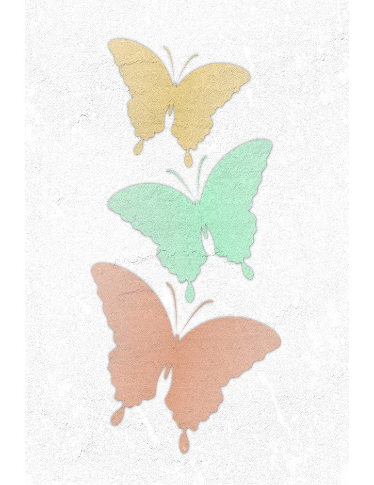 Affisch - Light Butterflies Pelcasa 21x30