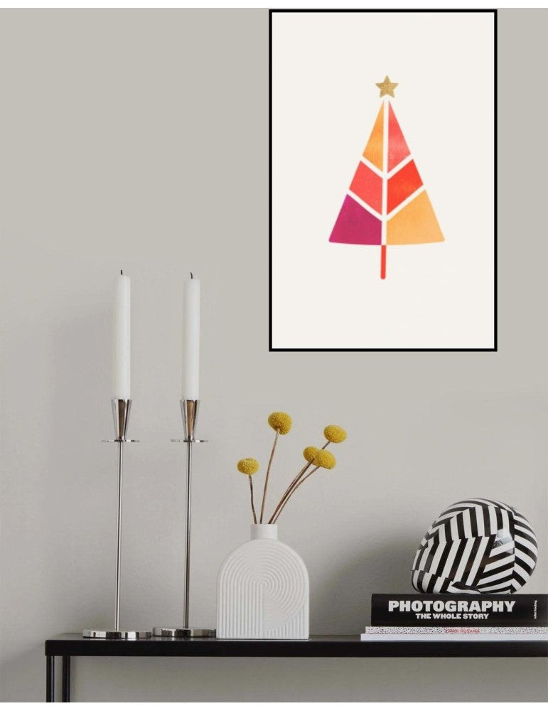 Affisch - Little Christmas Tree Pelcasa 21x30 cm