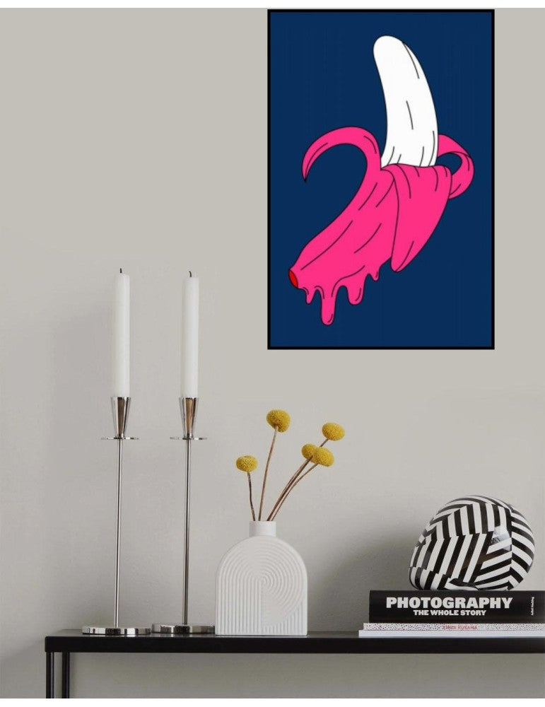 Affisch - Melting Banana Pelcasa