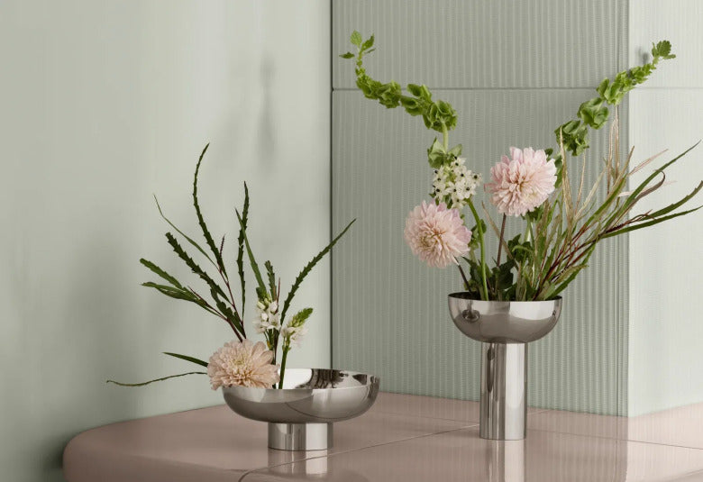 MIYABI Vase Silver M