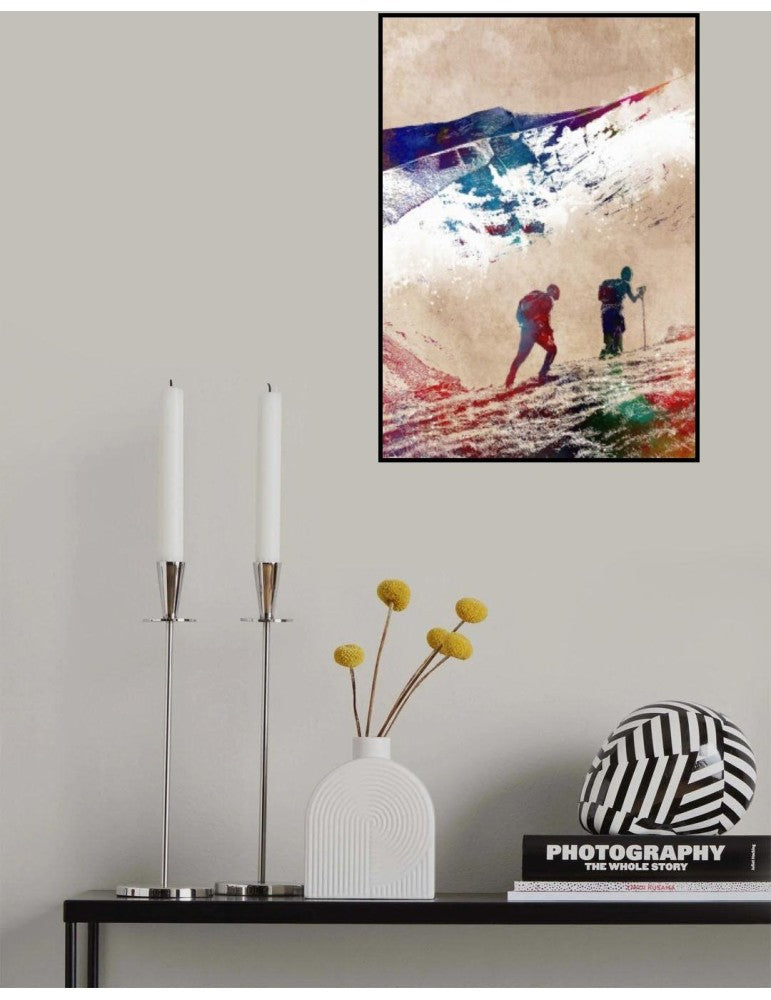Affisch - Mountaineers Sport Art Pelcasa
