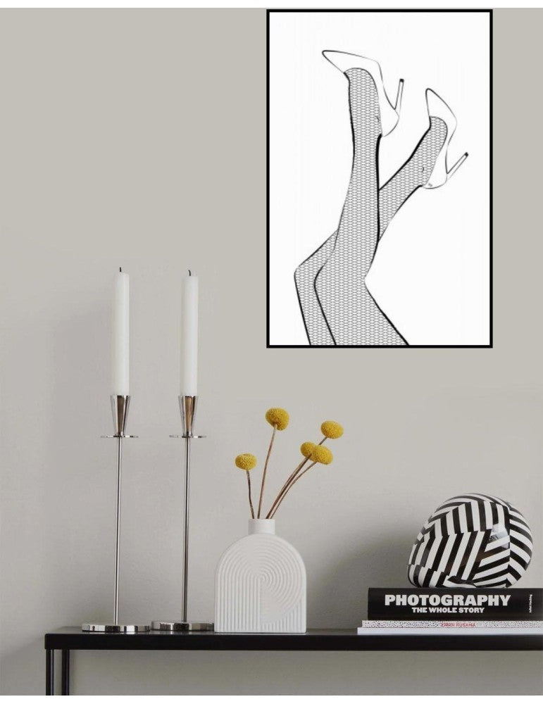 Affisch - Net Legs Pelcasa