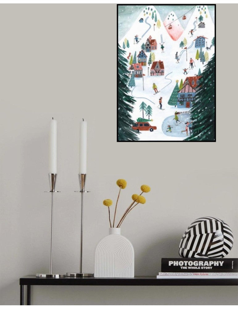 Nordic - Skiing In The Mountains At Christmas Pelcasa