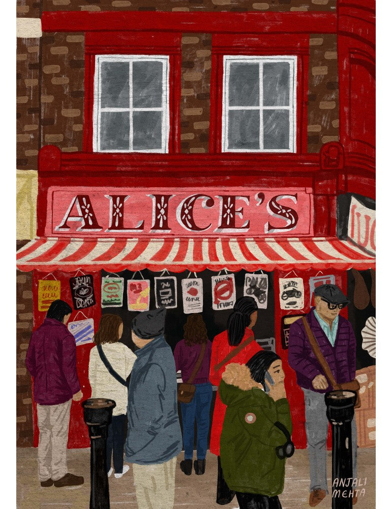 Affisch - Notting Hill Pelcasa 21x30