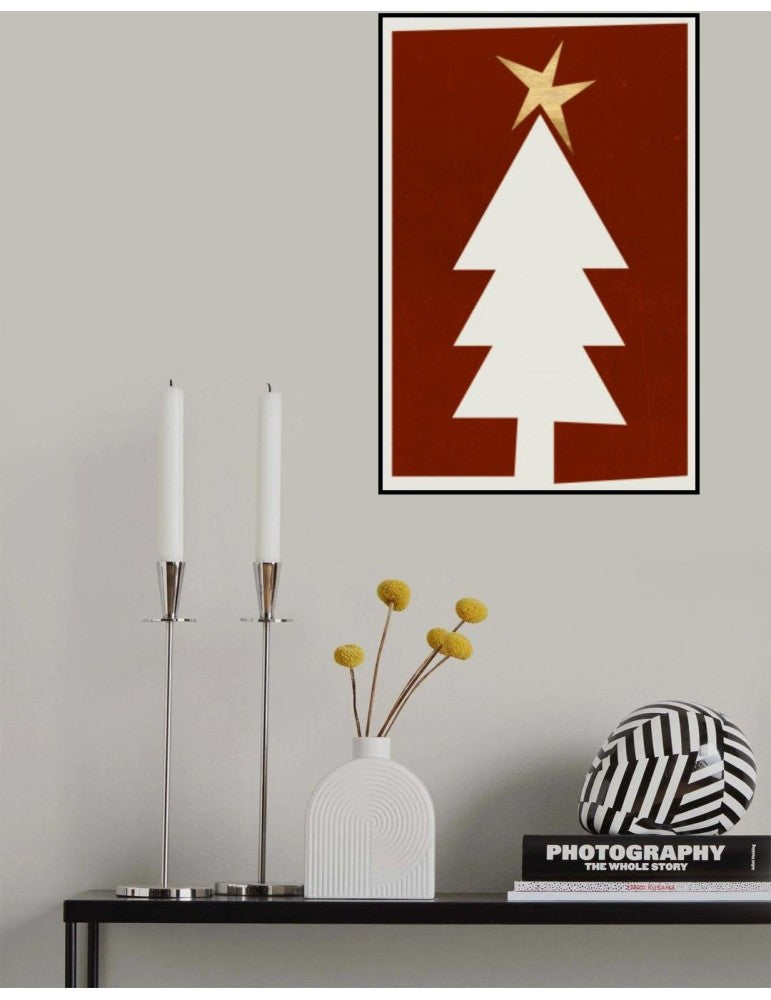 Affisch - Oh Silent Night Pelcasa 21x30 cm