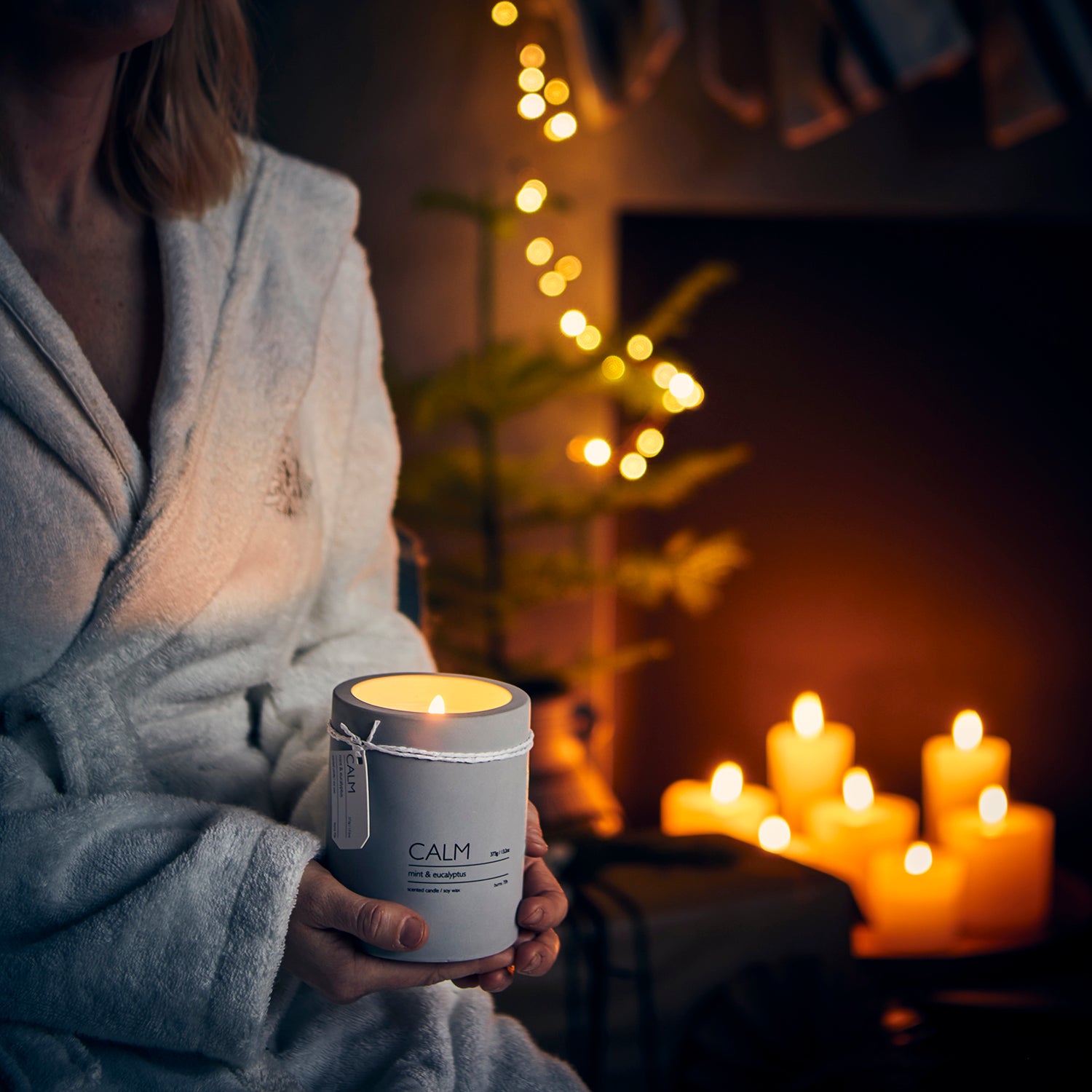 CALM Doftljus M Persika, Mandarin, Cassis Affari of Sweden