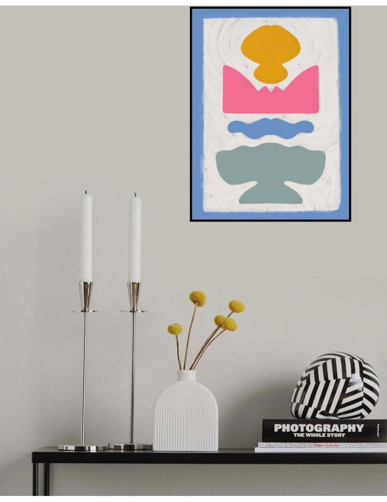 Affisch - Pastel Cut Out Pelcasa
