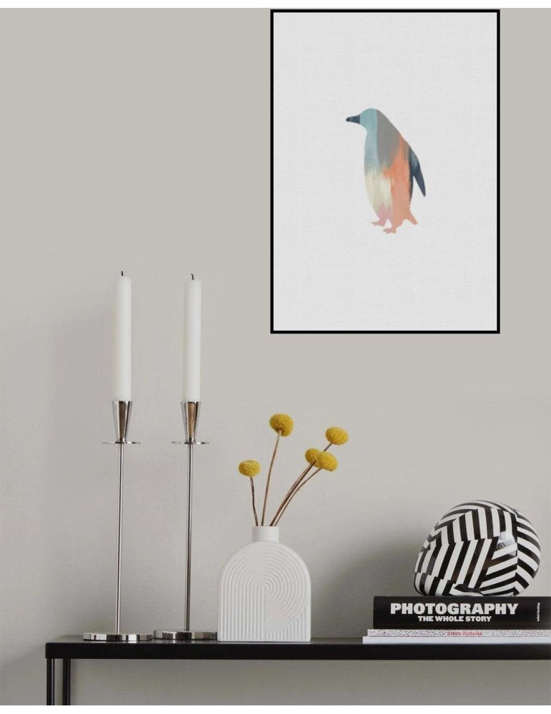 Affisch - Pastel Penguin Pelcasa