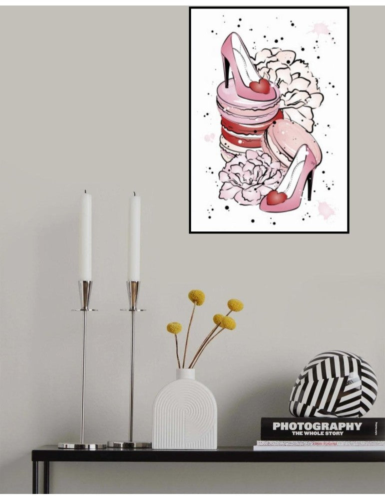 Affisch - Peony Heels Pelcasa