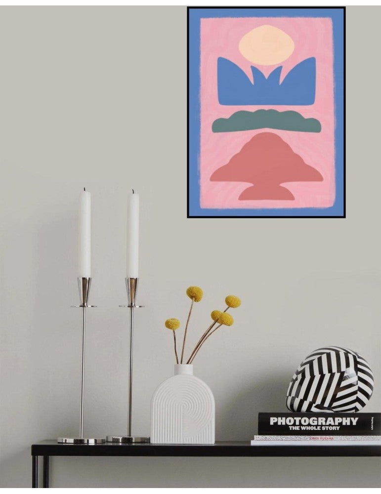 Affisch - Pink Cut Out Pelcasa