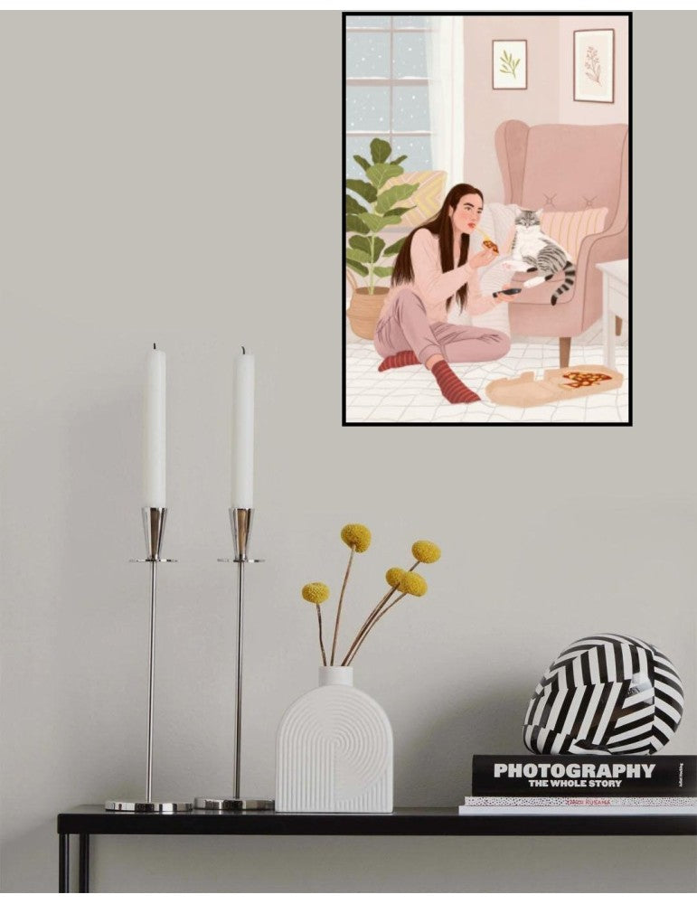 Affisch - Pizza Night Pelcasa 21x30