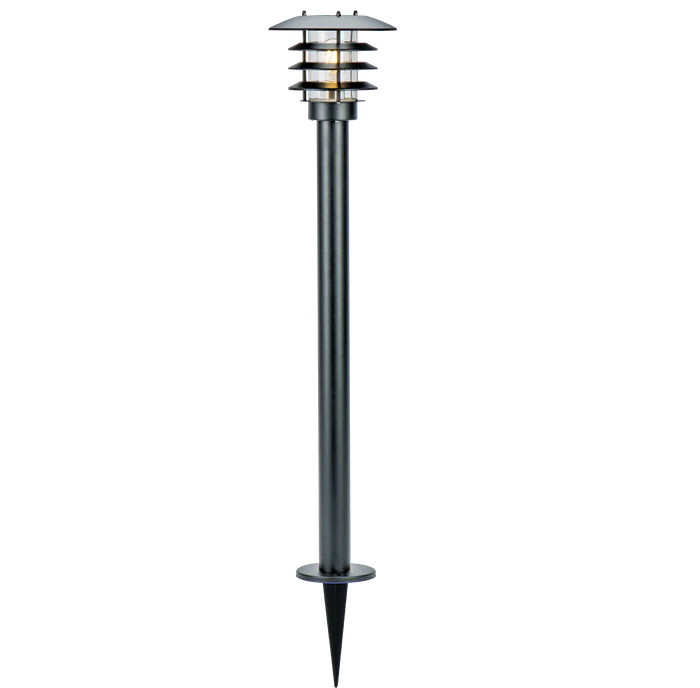 Pollare utebelysning Saturnus Grey från Lightson