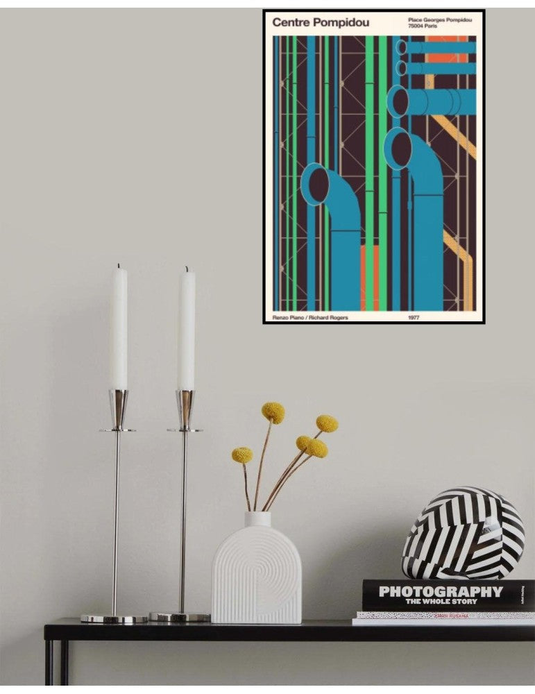 Affisch - Pompidou Pelcasa
