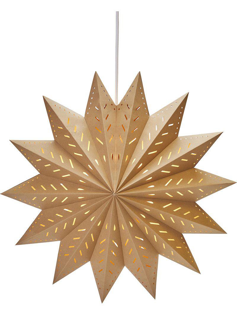 Adventsstjärna Alfa brun 50 cm – PR Home