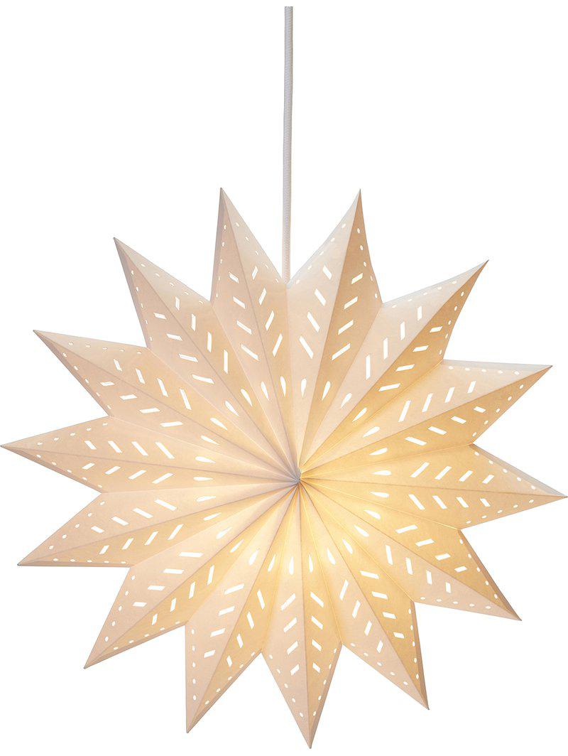 Adventsstjärna Alfa vit 50 cm – PR Home