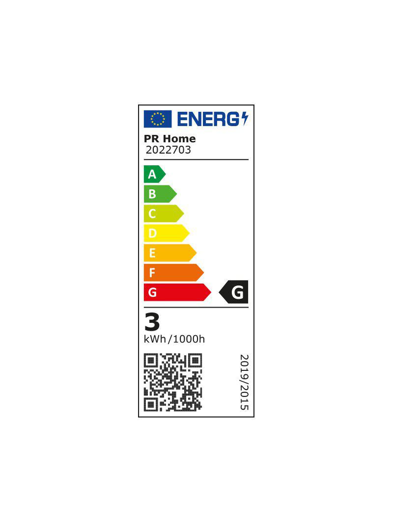 20-pack LED-lampa Perfect Opal E27 3 W 210 lm – PR Home. Bilden visar en ljuskälla ur paketet.