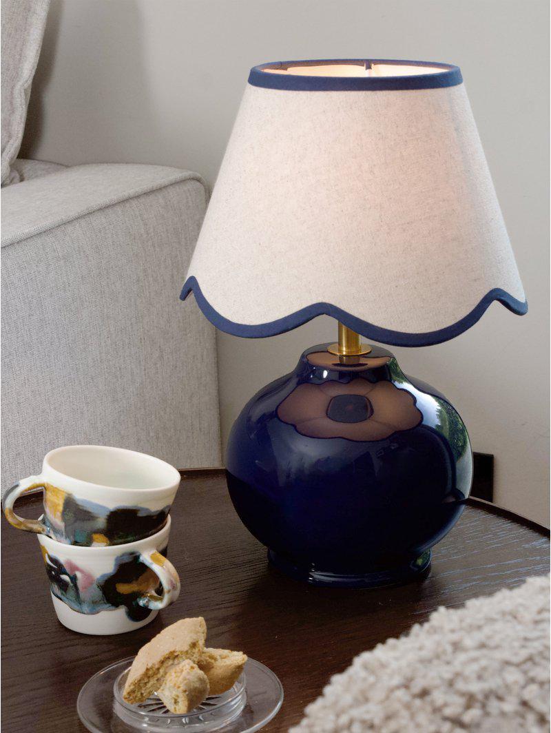 Nell bordslampa djupblå – 34 cm – PR Home – bild 3