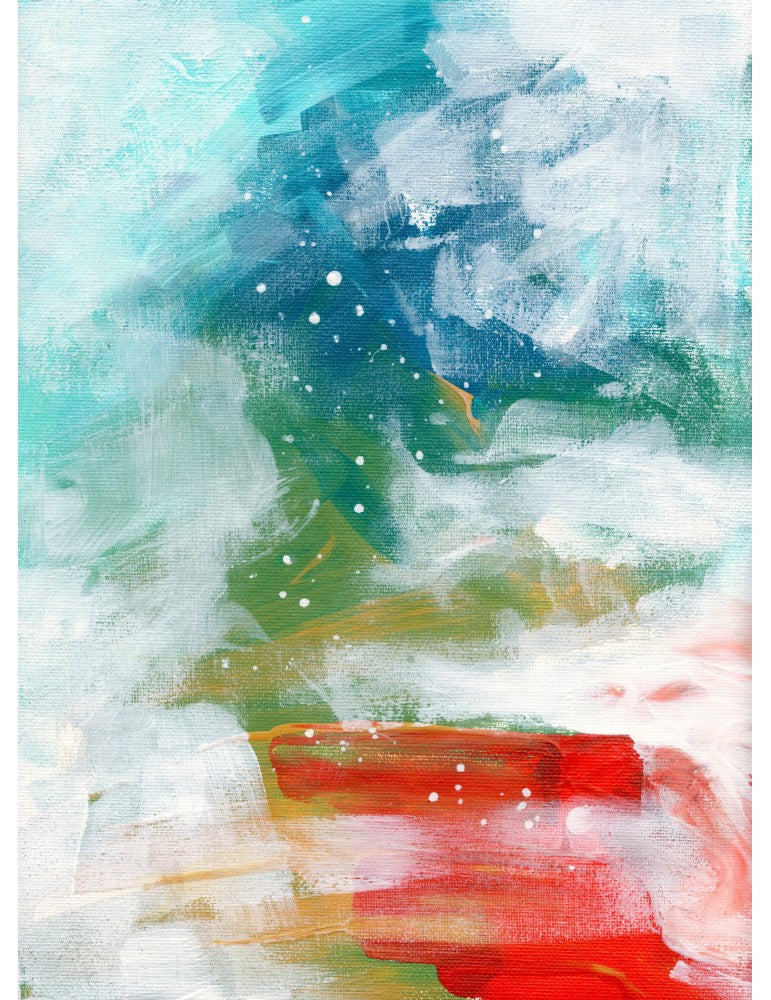 Affisch - Rainy Rainbow Pelcasa 21x30 cm