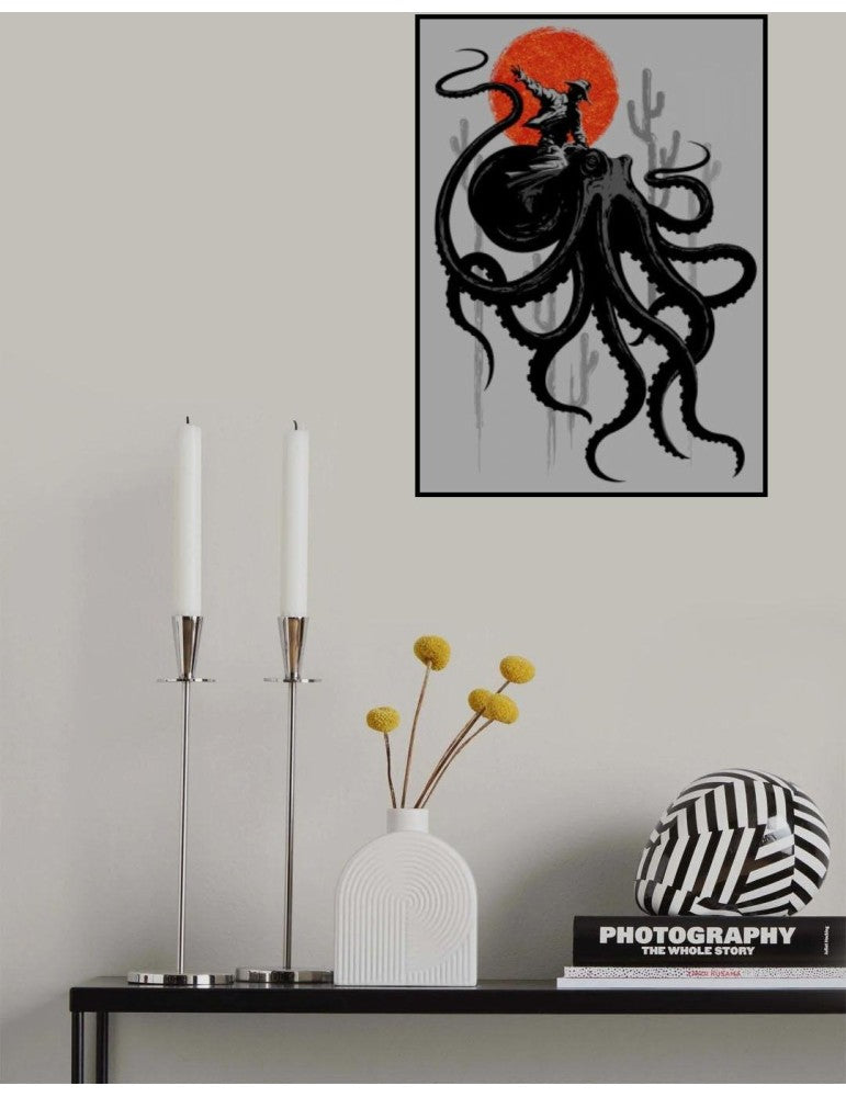 Affisch - Riding The Octopus Pelcasa