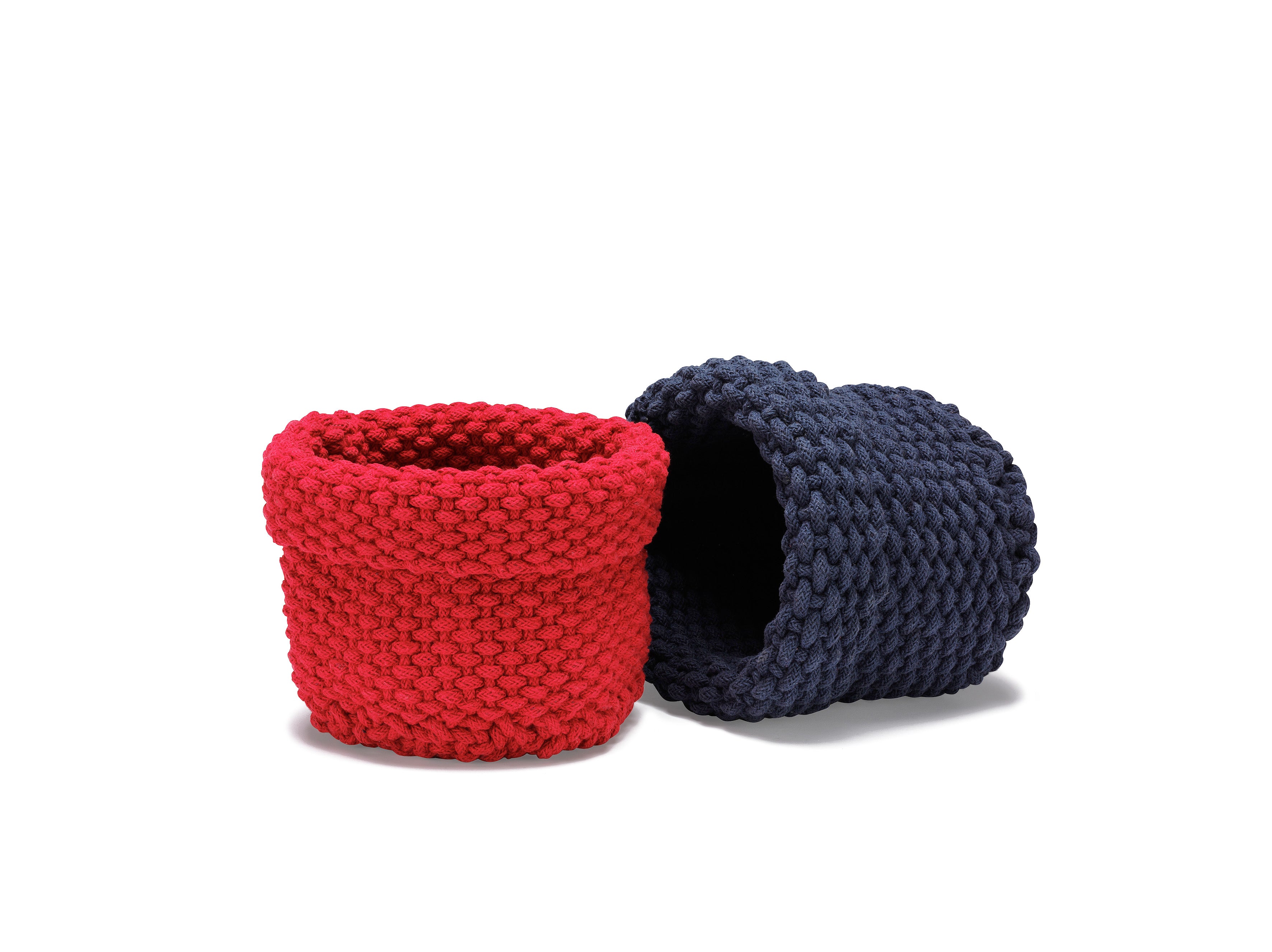 Förvaringskorg Rope Medium 20x25 Navy Etol