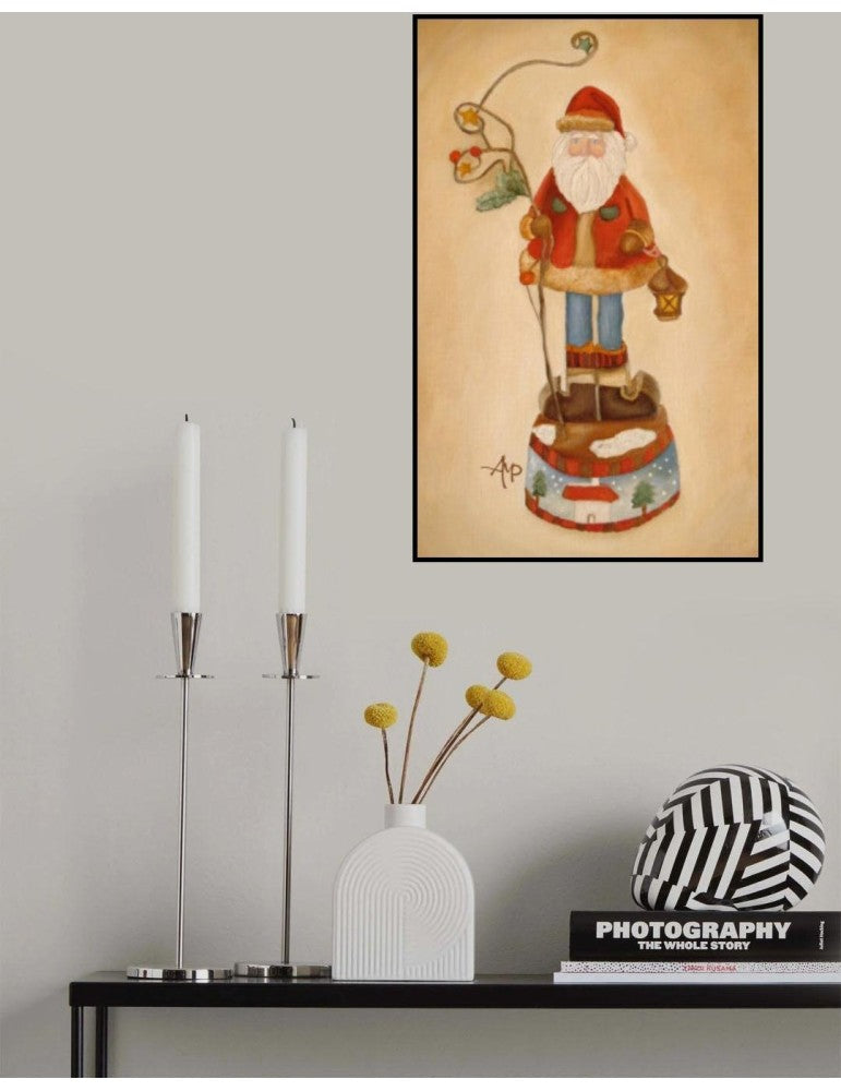 Affisch - Santa Is Coming Pelcasa