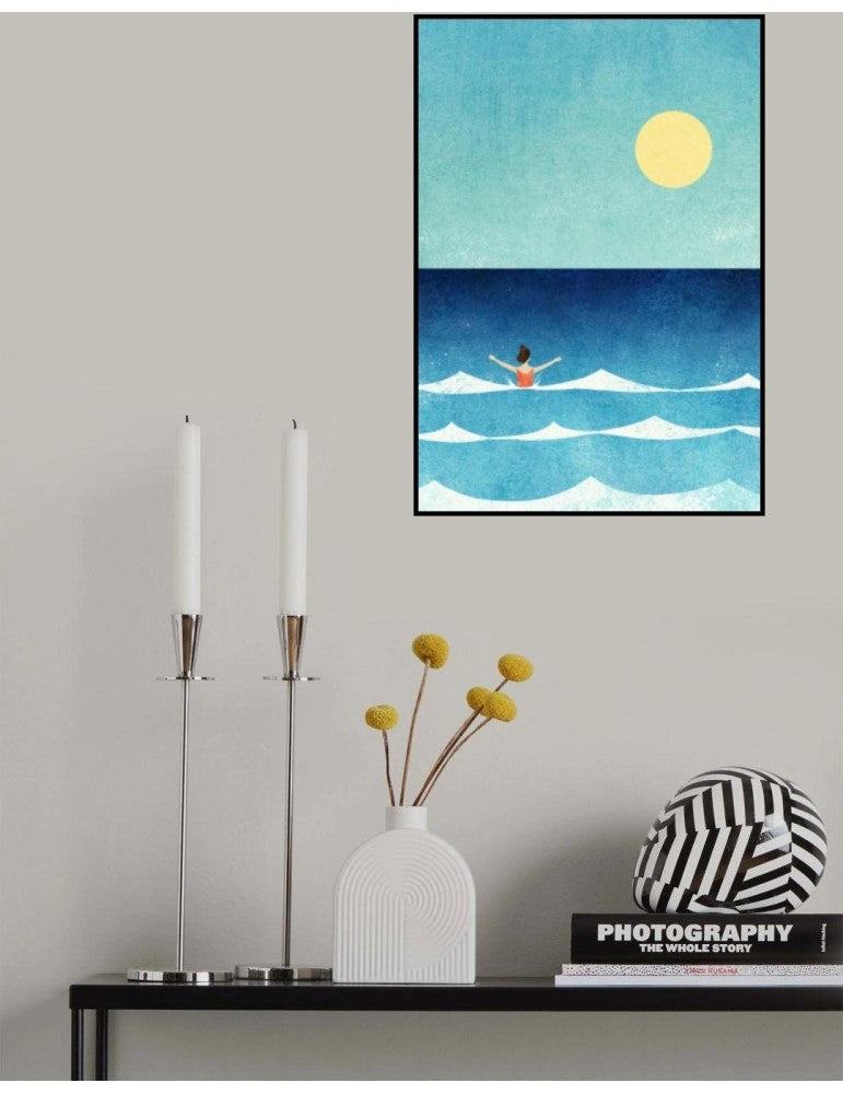 Affisch - Sea Swim li Pelcasa