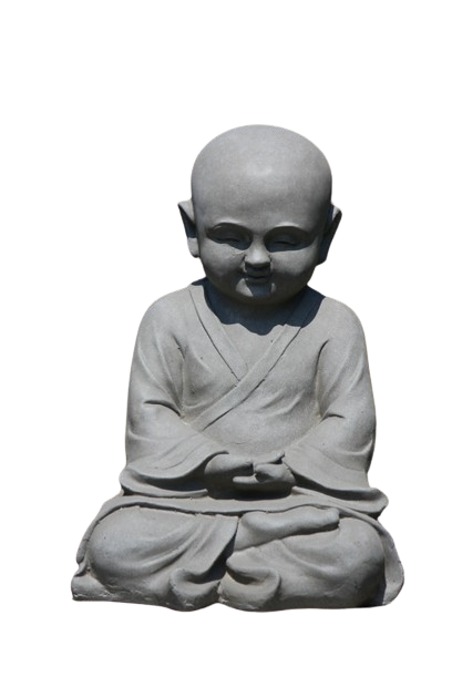 Shaolin Munk Staty Boeddha Beelden