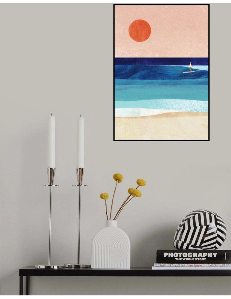 Affisch - Surf Girl Pelcasa