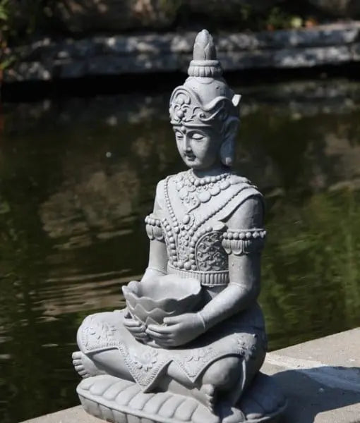 Trädgårdsstaty Guanyin Boeddha Beelden