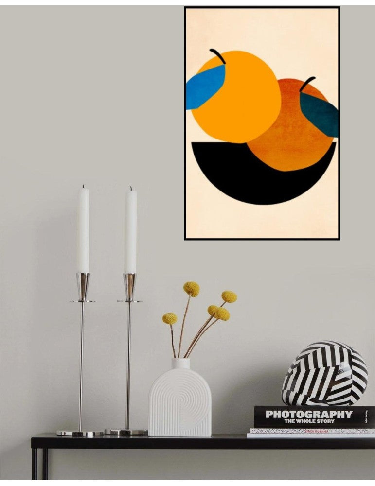 Affisch - Two Oranges Pelcasa 21x30