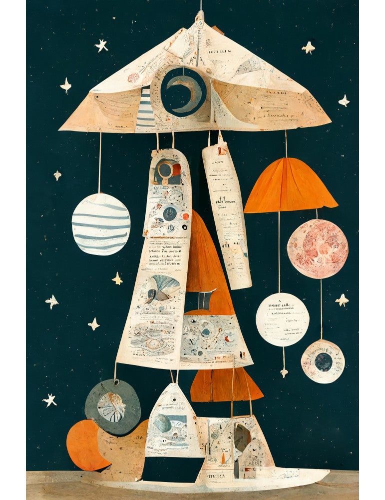 Affisch - Ufo Mobile Pelcasa 21x30