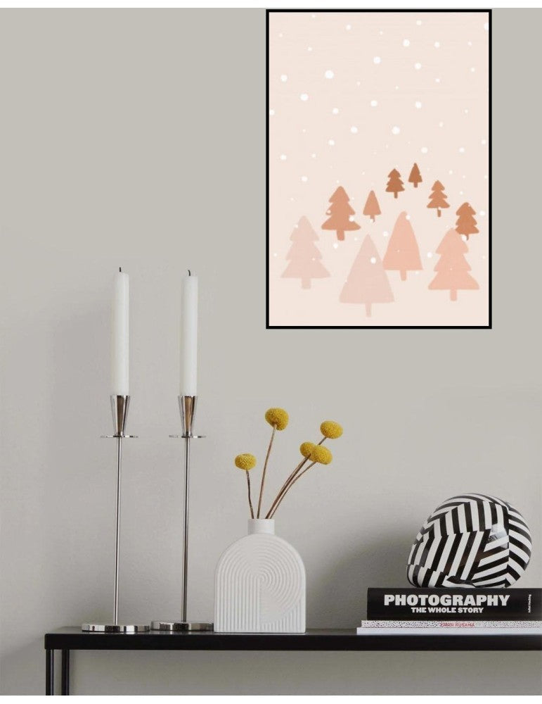 Affisch - Winter Forest Pelcasa