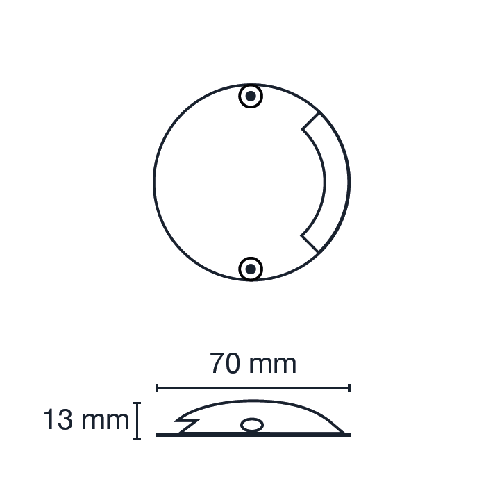 Zenit (silver) Decklights LightsOn Garden Plug & Play
