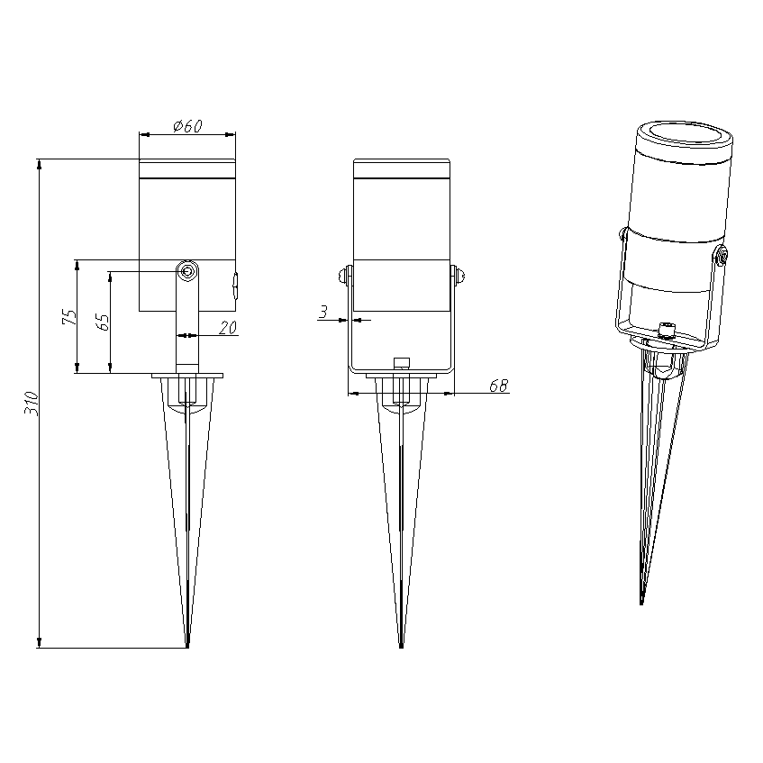 Start pack Markspottar LightsOn Garden Plug & Play