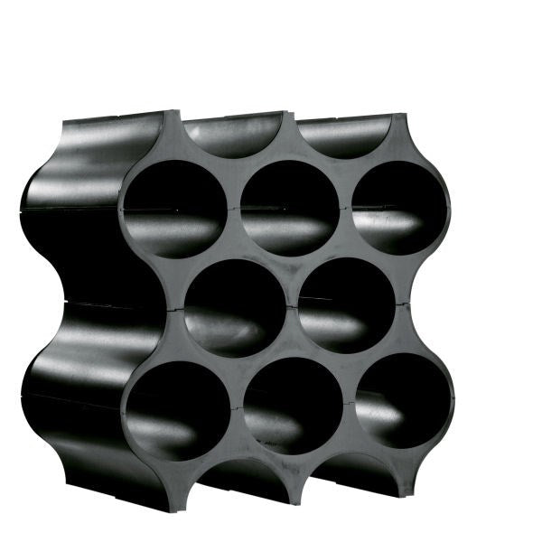 Set-Up Vinställ Svart Koziol