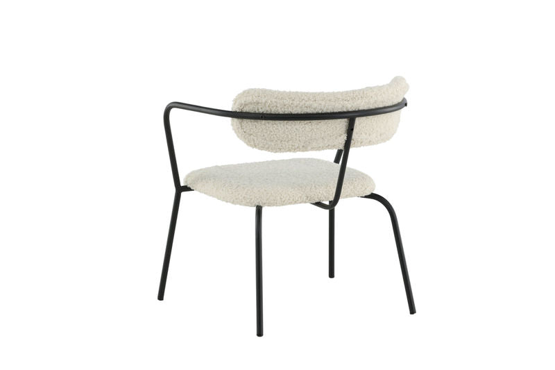 Duffy Singel Soffa - Svart / Offwhite Teddy Fåtöljer Venture Home