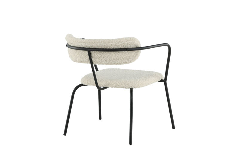 Duffy Singel Soffa - Svart / Offwhite Teddy Fåtöljer Venture Home