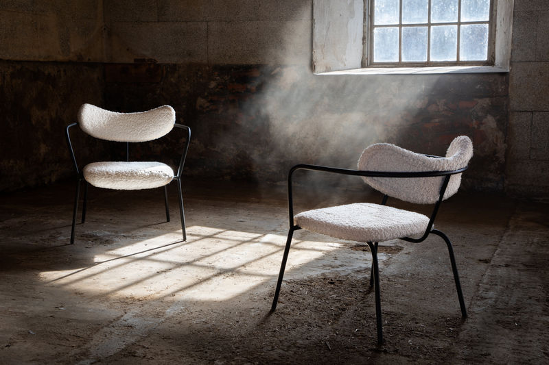 Duffy Singel Soffa - Svart / Offwhite Teddy Fåtöljer Venture Home